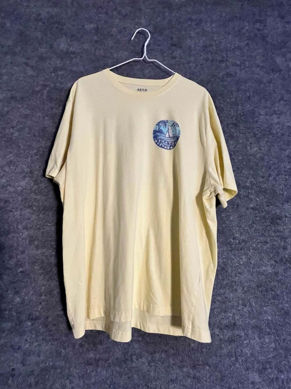 Izod Saltwater Palm Winds Beach Navigator T-Shirt XXL 007-10